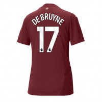 Camiseta Manchester City Kevin De Bruyne #17 Tercera Equipación Replica 2024-25 para mujer mangas cortas